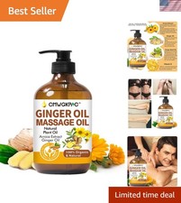 Ginger Oil,Ginger Massage Oil for Lymphatic Drainage,Massage Oil for Massage ...
