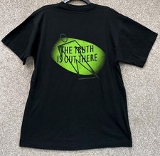 Vintage The X-Files Shirt The Truth Is Out There 1994 90s Sci Fi Mens Size Large
