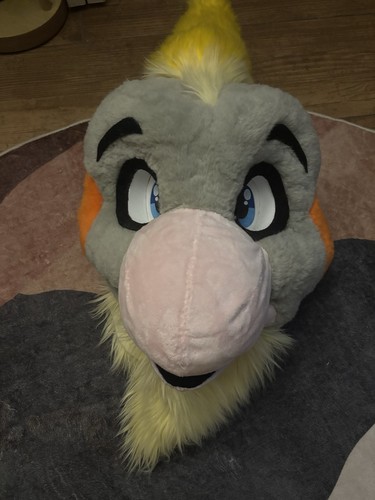 Fursuit Bird Head w/ Paws & Tail