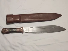 Condor Primitive Bush Machete Knife 12" 1075HC Steel Full Blade Micarta Handle