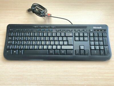 Microsoft Wired Keyboard 600 Standard UK Tastaturen Model 1576 P/N: X880609-003
