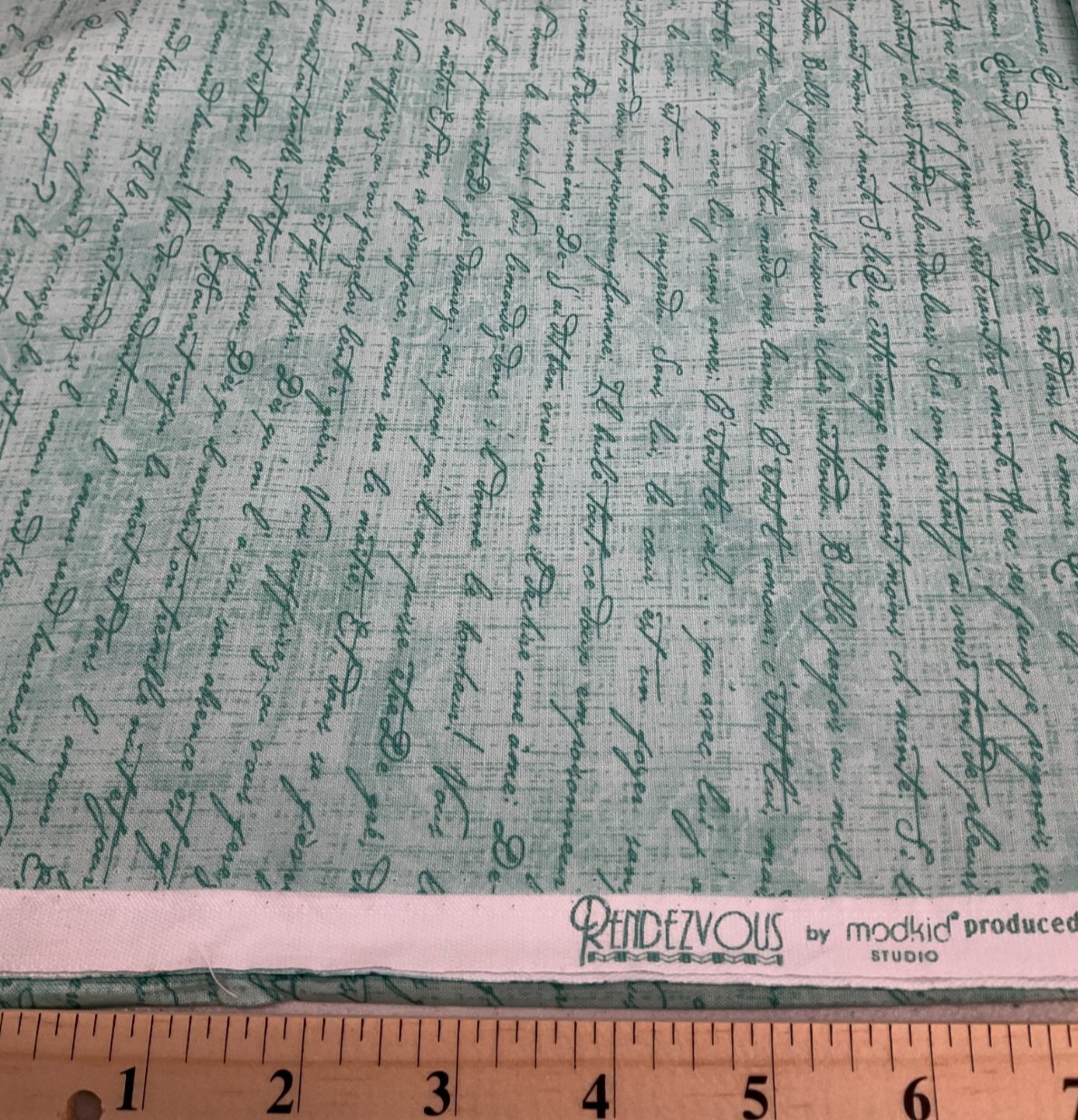 JOANN FABRICS - RENDEZVOUS #DC6169-L'AMOUR BY MODKID STUDIO-- 1 YARD