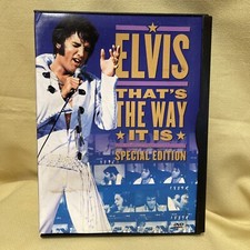 Elvis: That's the Way It Is -DVD Widescreen Special Edition RARE Concert Footage