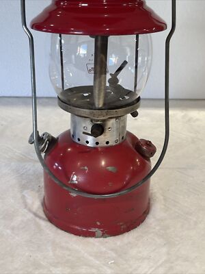 VTG Coleman Lantern Model 200A Red Oct-1962 | eBay