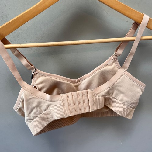 Knix Seamless Everyday Support Bra S++ Beige Adjustable Straps - Picture 3 of 5