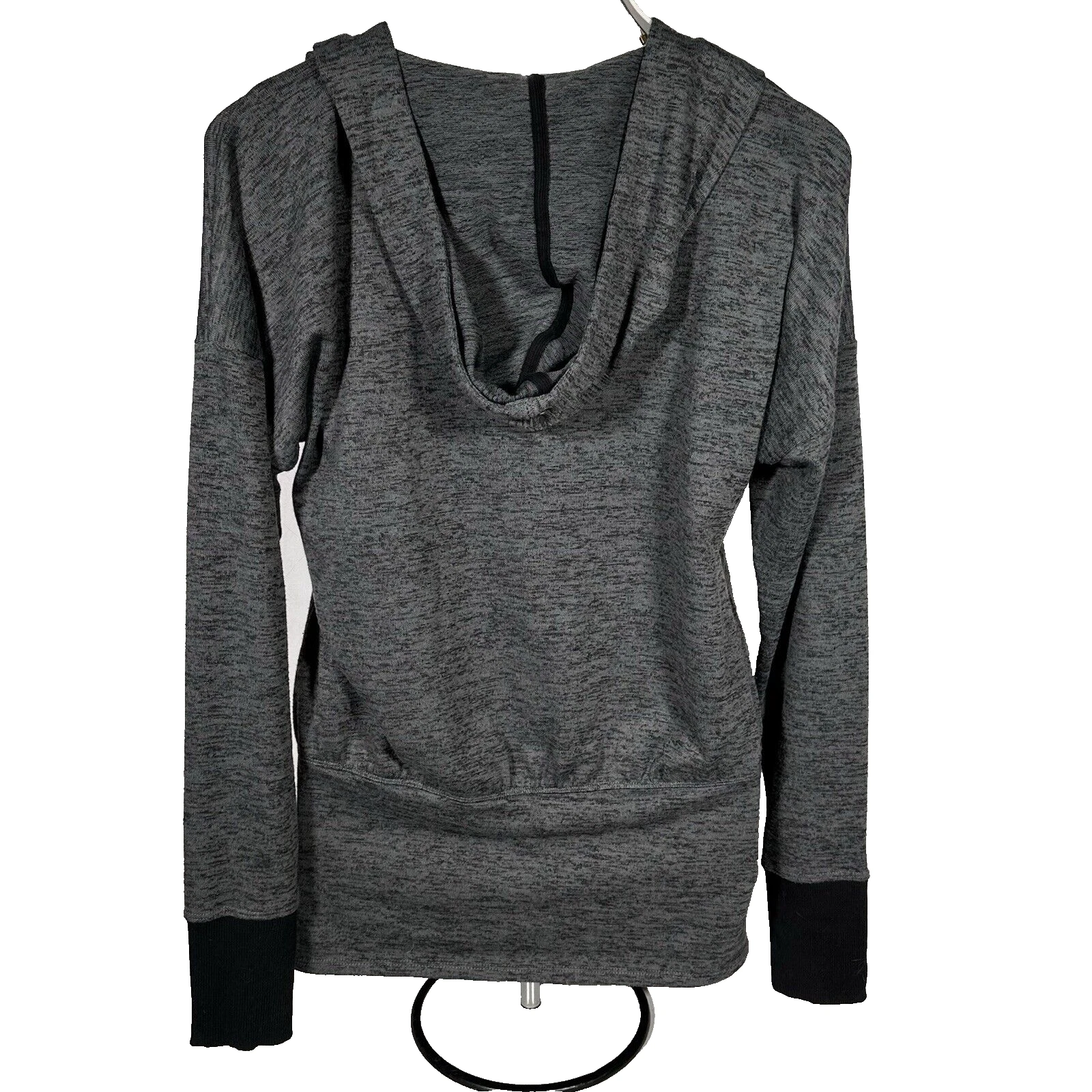 athleta hooded pullover long sleeve thumbholes sweater