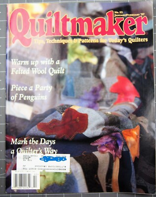 Vintage Quiltmaker Magazine Quilting January/February 1997 #53
