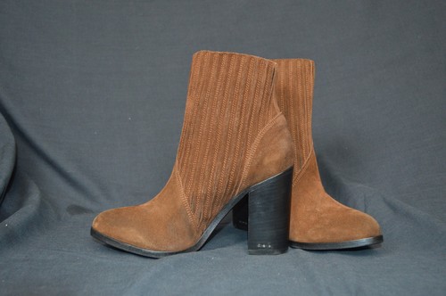 Buttero Coco Brown Suede Tres Durango Ankle Boots Size: 38 / 7 NIB Italy - Picture 3 of 7
