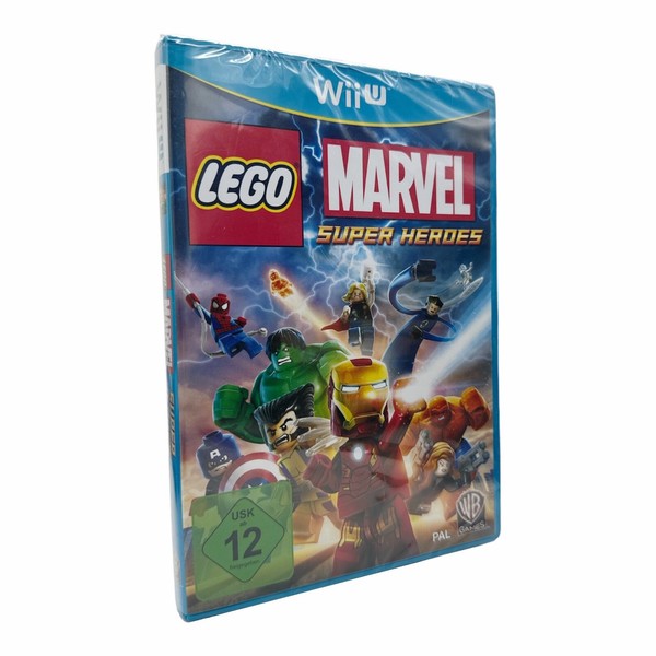 Lego Marvel Super Heroes Nintendo Wii U Spiel 2013 Warner Bros | Neu Ovp Sealed-image