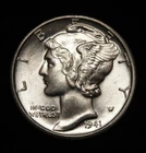 1941-D Mercury Dime Gem BU+++++FSB