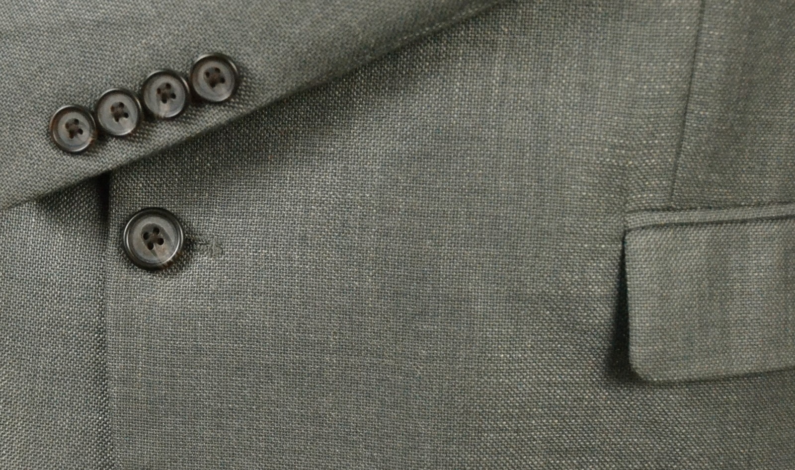 Amazing Solid Gray Jacket  (Size 48R) By Ralph La… - image 3