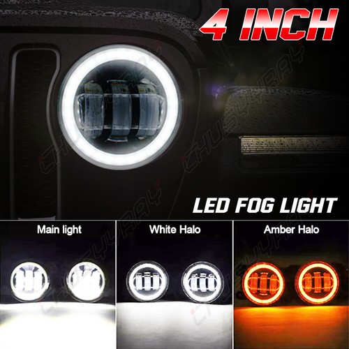 For 2008-2009 Dodge Caliber SRT-4 Model Front Bumper Clear Fog Lights Lamp Set - Picture 12 of 12