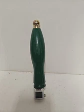 Green Bar Tap Handle with Gold Top - Unique and Stylish Beer Tap Handle 
