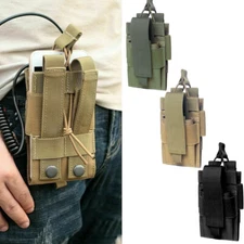 Tactical 1000D MOLLE Cell Phone Pouch Bag Waist Belt Storage Bag Holster Outdoor