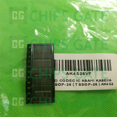 4PCS AUDIO CODEC IC ASAHI KASEI/AKM VSOP-28 ( TSSOP-28 ) AK4528VF AK4528VFP-E2