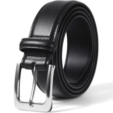 Men's Leather Dress Belts,Handmade Classic Every Day Leather Jeans Belt for Men