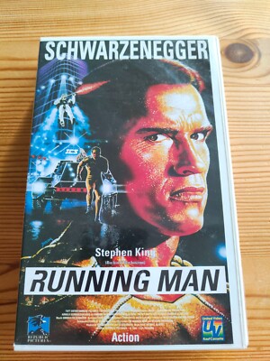 ¥ VHS: Running Man Arnold Schwarzenegger Stephen King (1 VHS)