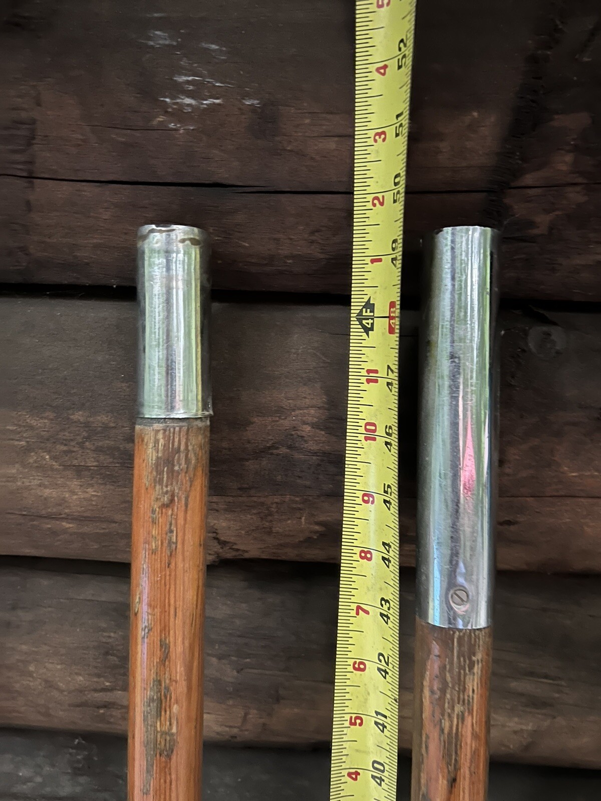 Kiepper 2-Piece Wooden Kayak Paddle 8 Feet Long Cabin Decor Outdoors Antique!!!!