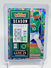 2020 Panini Contenders MARCUS SEMIEN Season Ticket Cracked Ice SSP  18/23 #82