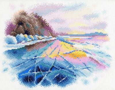 Winter Baikal A-042 MP Studia Cross stitch kit