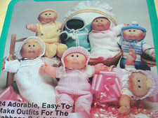 VTG 1985 Cabbage Patch Kids Crochet for Preemies Outfit Patterns Xavier Roberts