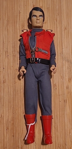 2001 Figurine articulée Captain Scarlet Talking poupée Carlton - ne fonctionne pas - Photo 1/7