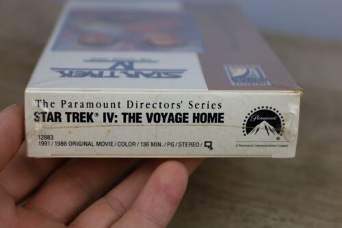 Star Trek IV: The Voyage Home (VHS, 1990) - Paramount Home Video Watermark - Foto 5 di 9
