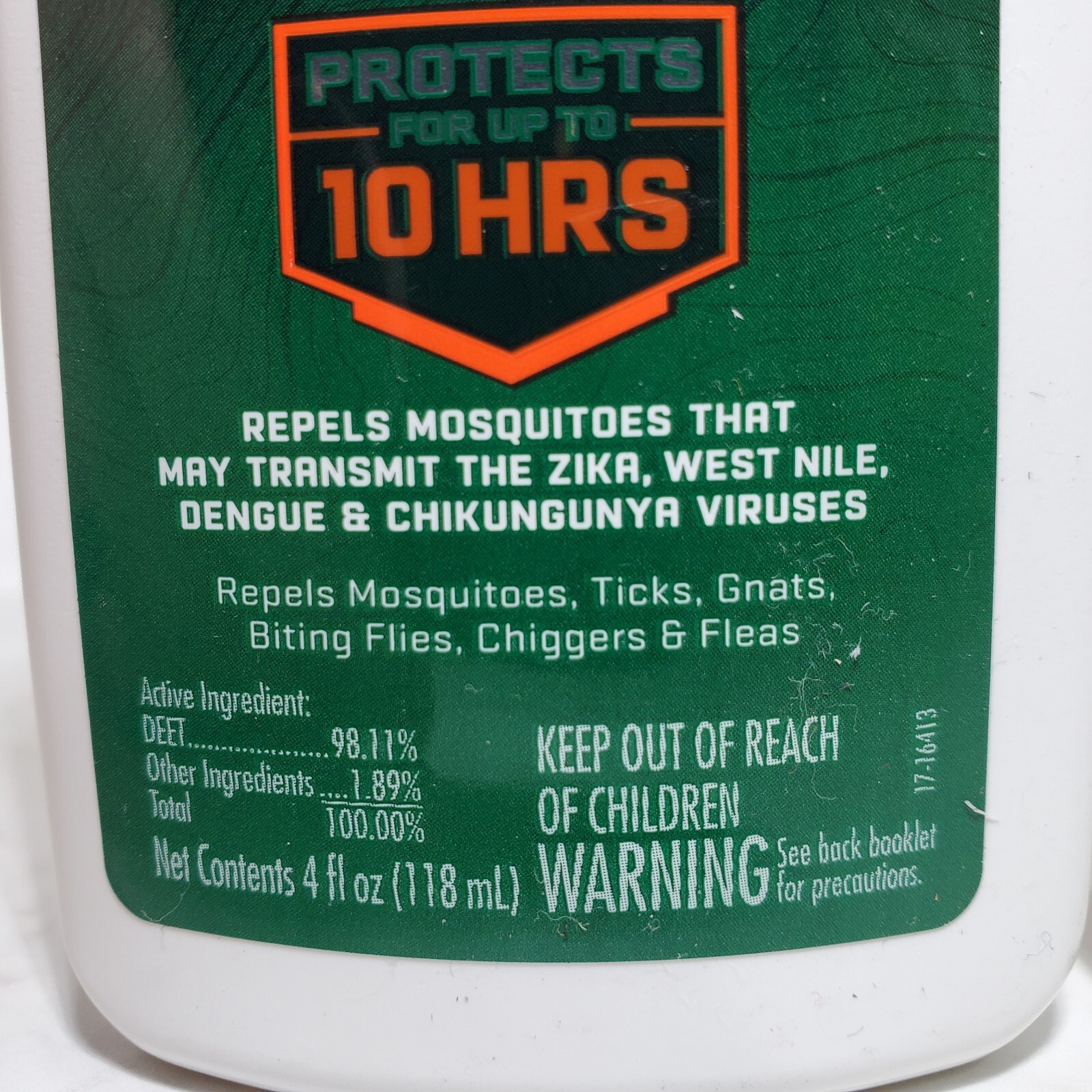 x2 Pack Repel 100 Insect Repellent with DEET, 10 Hour Protection 4 fl