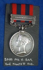 India General Service Medal Hazara 1888 - 2nd Battalion Northumberland Fusiliers