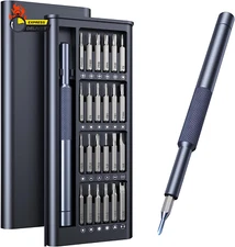 25-In-1 Small Precision Screwdriver Set, Professional Magnetic Mini Repair Tool 