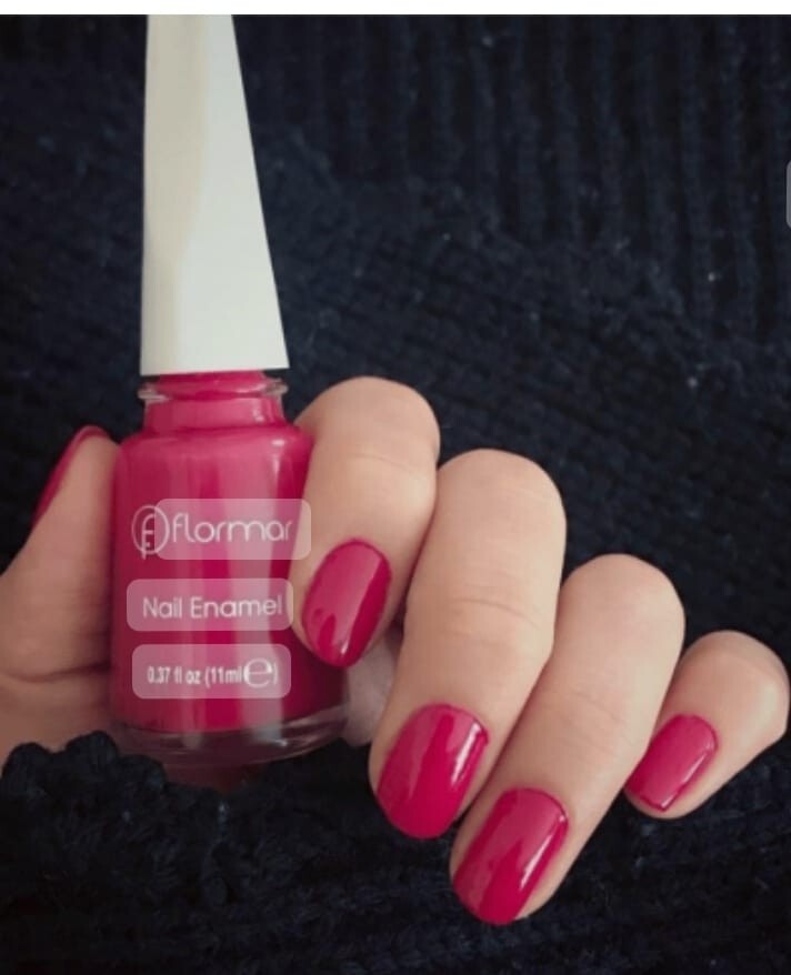 Esmalte de uñas metálico FLORMAR cromo esmalte de uñas 11 ml color rosa طلاء اظافر