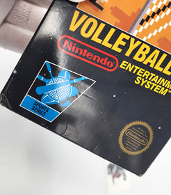 Volleyball - Nintendo NES - Complete Early Print - Hangtab - Excellent Condition