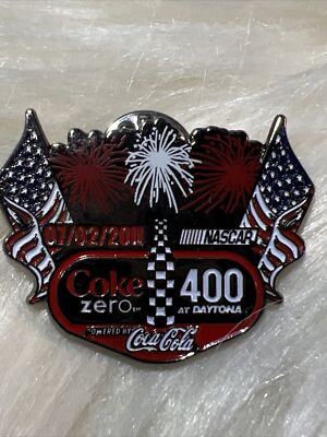 Coke Zero 400 at Daytona  Commemorative Event Pin July 2,2011