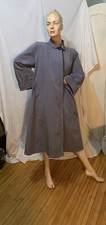 1950s Swing Coat Navy/white Pinstripe Norane-W Lg Rare