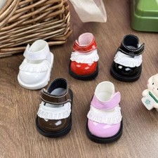 Doll Shoes PU Leather Bow Doll Shoes Doll Shoes Boots  Clothing Accessories