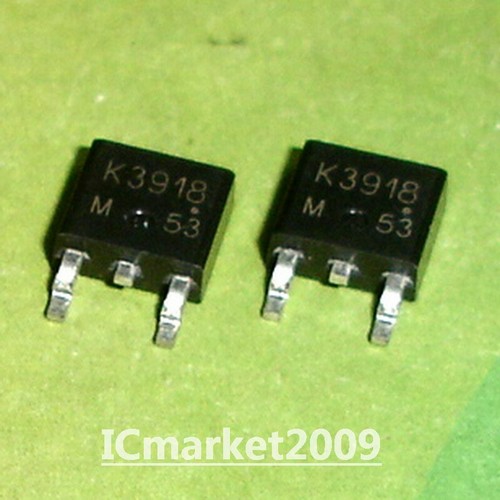 10 pièces 2 SK3918 TO-252 K3918 commutation N-Canal Power Mosfet transistor - Photo 1/1