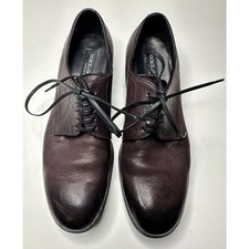 Dolce & Gabbana Men's Burgundy Leather Formal Dress Shoe Size 7