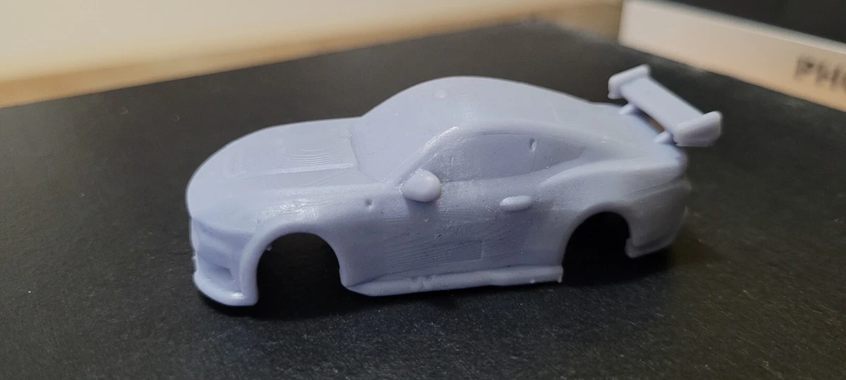 AFX Slot Car 3D Printed Body Gen3 Mustang Supercar Suit MEGA G + 1.7 New Clip