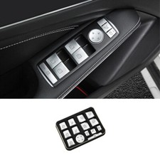 Silver Car Window lift button switch Trim For Mercedes Benz A B C E W204 W212