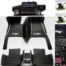For Hummer H2 H3 2003-2010 Car Floor Mats Waterproof Custom Luxury Cargo Liners
