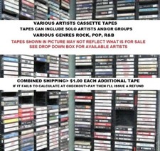 Various Artists Oldies, Pop, Rock, R B, Soul Cassette Tapes CHOICE 