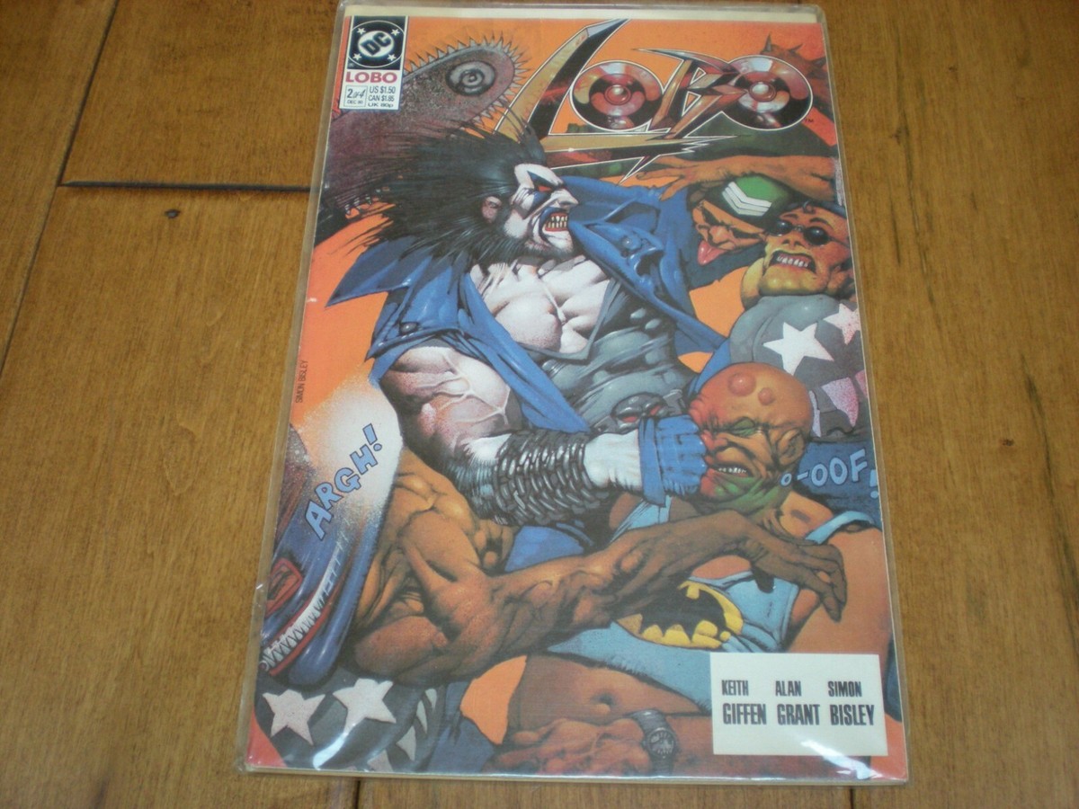 Lobo #2 of 4 (1990) DC Comics 'Keith Giffen and Alan Grant' NM | eBay