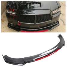 For Dodge Charger 2006-2014 Carbon Style Front Bumper Lip Spoiler Splitter Kits For Dodge Charger 2006-2014 Carbon Style Front Bumper Lip Spoiler Splitter Kits
