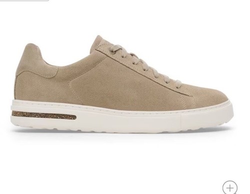 NWT Birkenstock Bend Low II Suede Leather Taupe Sneakers EU 43 M10/L11.5 - Picture 4 of 6