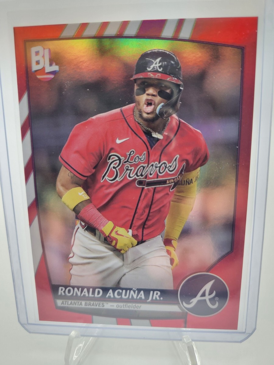 Ronald Acuna Jr 2023 Topps Big League Red Variation #286 | eBay