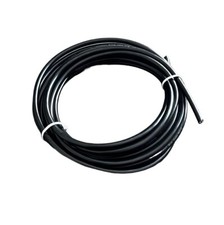 BOAT MARINE CABLE 10 GAUGE WIRE BLACK STRANDED 10 FEET TINNED COPPER