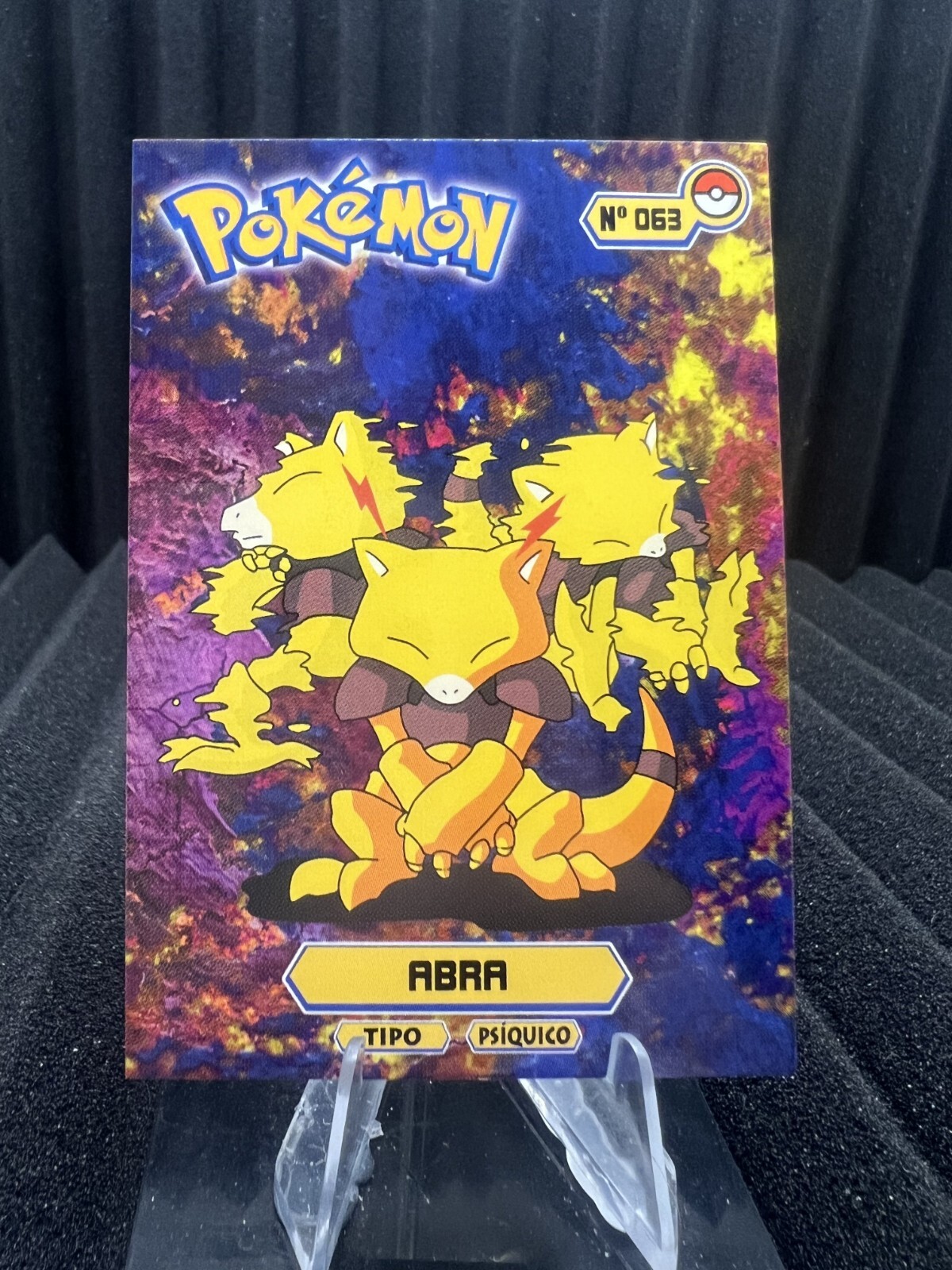 Abra #63 - Card Tops Pokedex Database 2024 - Pokemon Card NM
