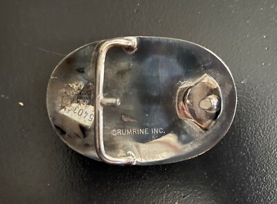 Crumine Gold Silver Tone El Arturo Rose Swirl Heart Engraved  display picture 2