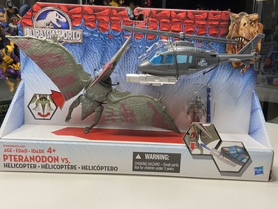 Jurassic World Pteranodon vs Helicopter Pack Action Figure ...