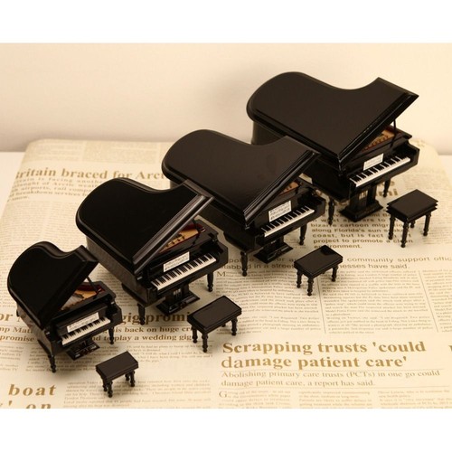 Handmade Mini Pianos Wooden Decorative Gifts New Miniature Model - Picture 11 of 15